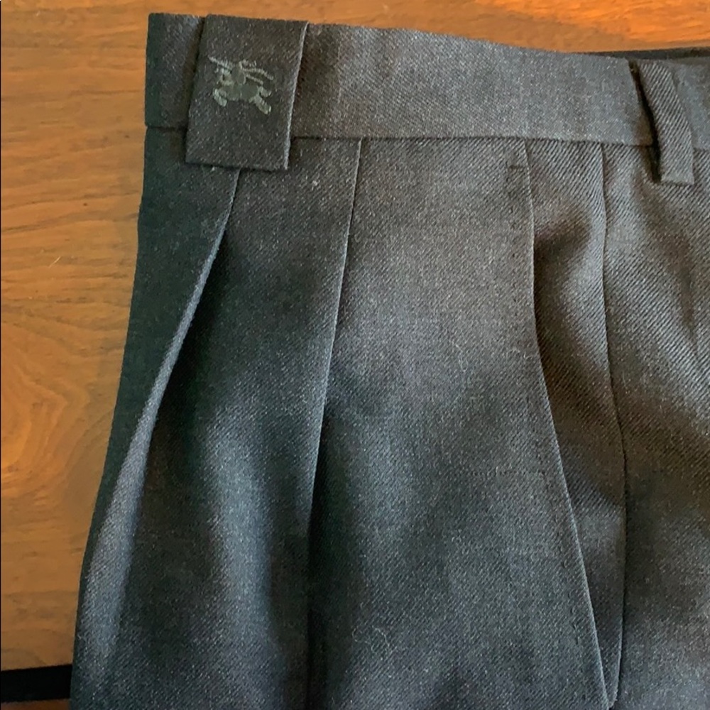 Burberry wool pleated dress pants 46 (US 31) - Picture 4 of 6